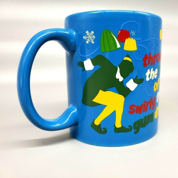 Elf Coffee Mug. "I passed through the seven levels of the candy cane forest" - Picture 4 of 12